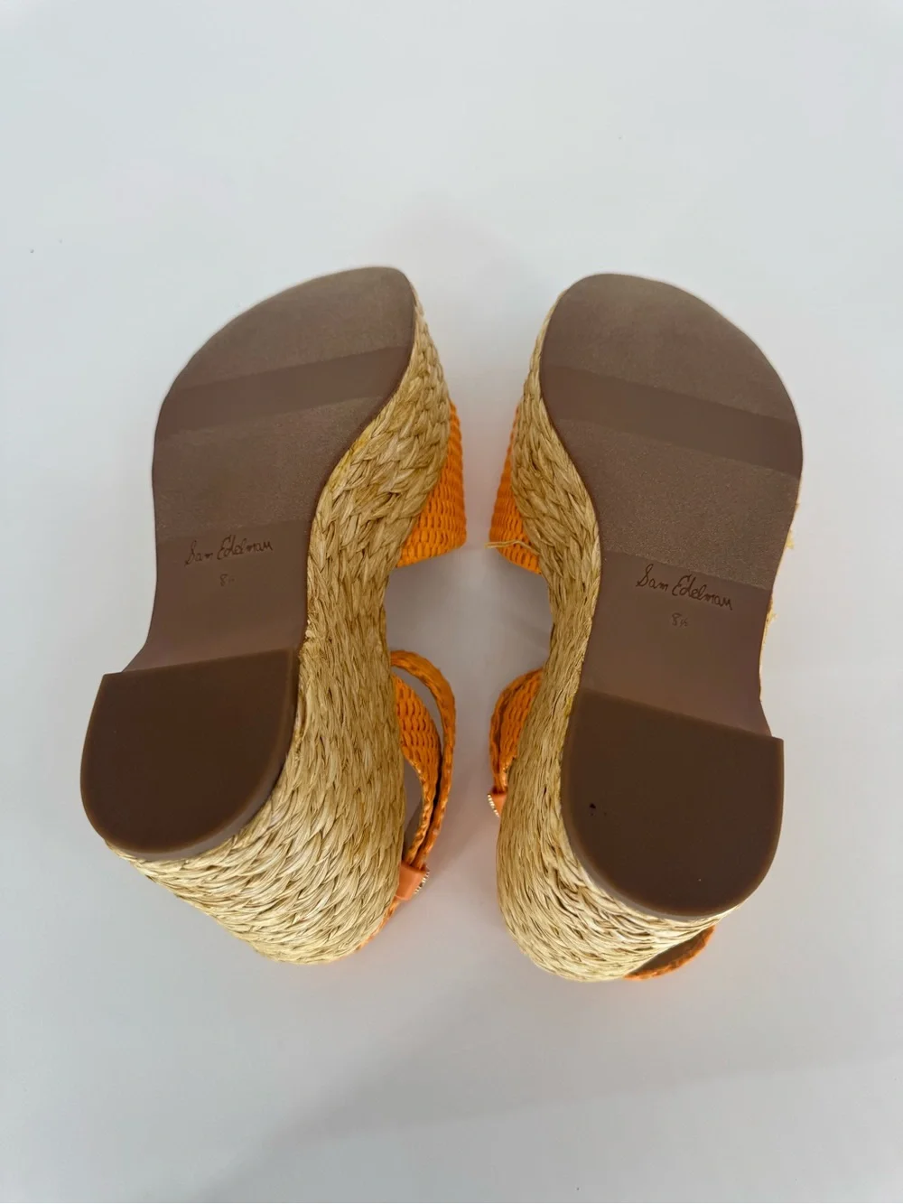 Sam Edelman woven orange